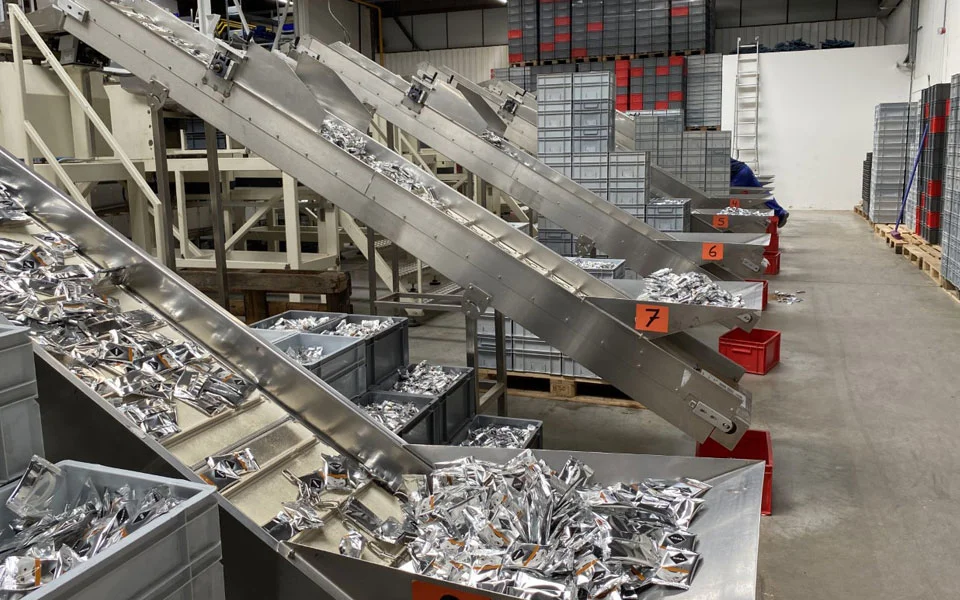 Productie portieverpakkingen | Van Oordt