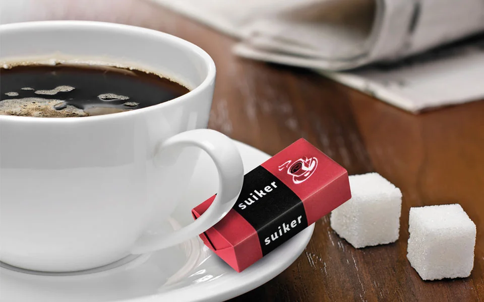 Koffie met Van Oordt suikerklontjes