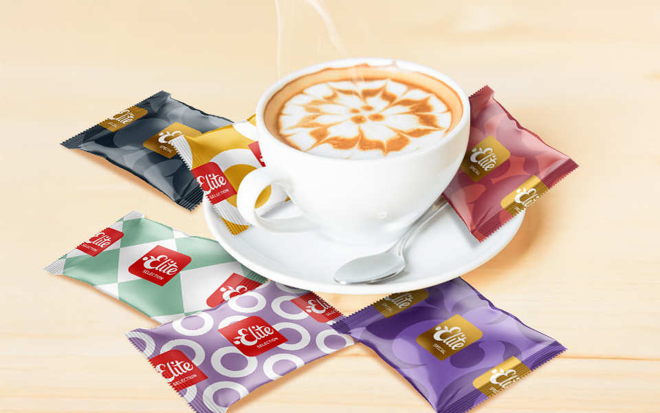 Koffiepresentatie Van Oordt producten