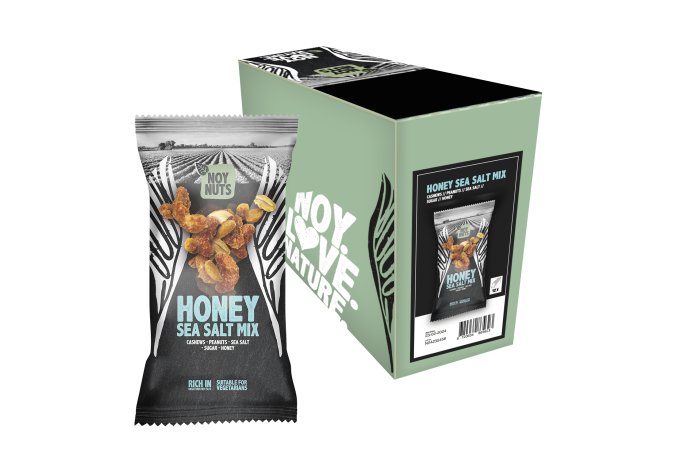 Honey Sea Salt zakje en doos