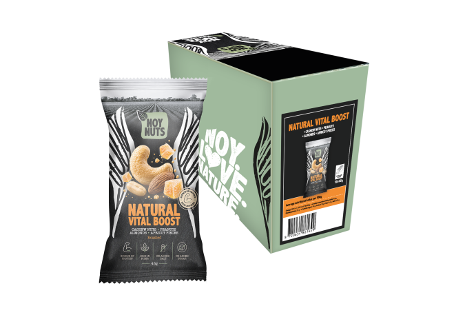 Natural Vital Boost uit verpakking voorkant links