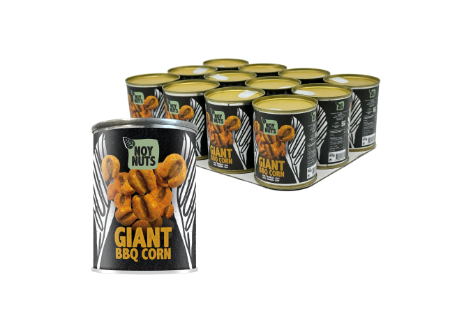 Giant BBQ mais blik en tray