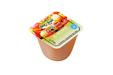 Purée De Pommes Sans Sucre Ajouté En Coupelle 100g