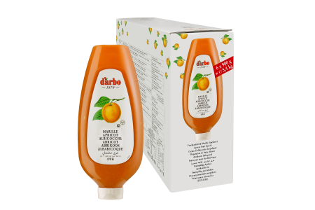 Jam Apricot Dispenser Bottle 900g