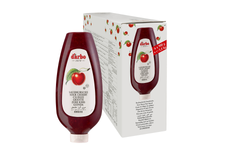 Confiture Cerise Aigre En Flacon Distributeur 900g