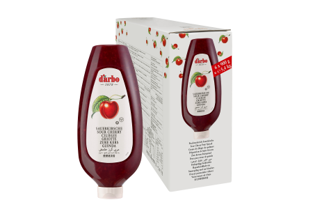 Confiture Cerise Aigre En Flacon Distributeur 900g