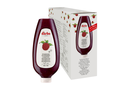 Jam Raspberry Dispenser Bottle 6x900g e