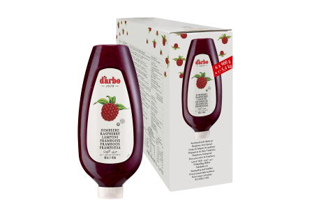 Jam Raspberry Dispenser Bottle 6x900g e