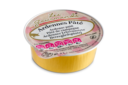 Coupelles de pâté ardennais 25g