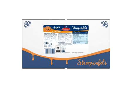 Gaufre Fourrée Caramel Mini En Sac