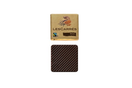 Les Carrés Fairtrade Chocolat Noir 4,5g