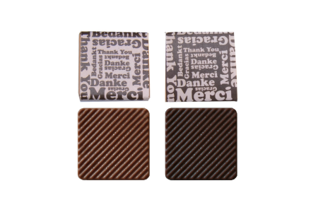 Les Carrés Chocolat Assortiment 4,5g