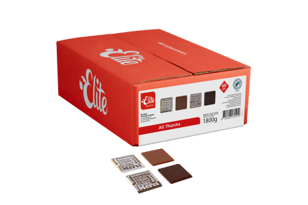 Les Carrés Chocolat Assortiment 4,5g