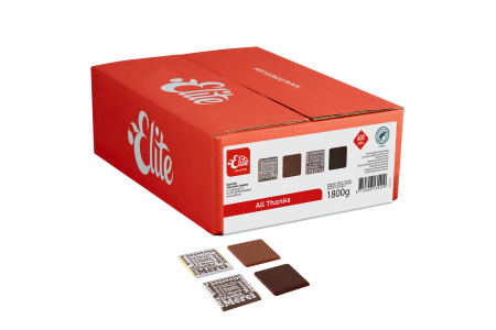 Les Carrés Chocolat Assortiment 4,5g