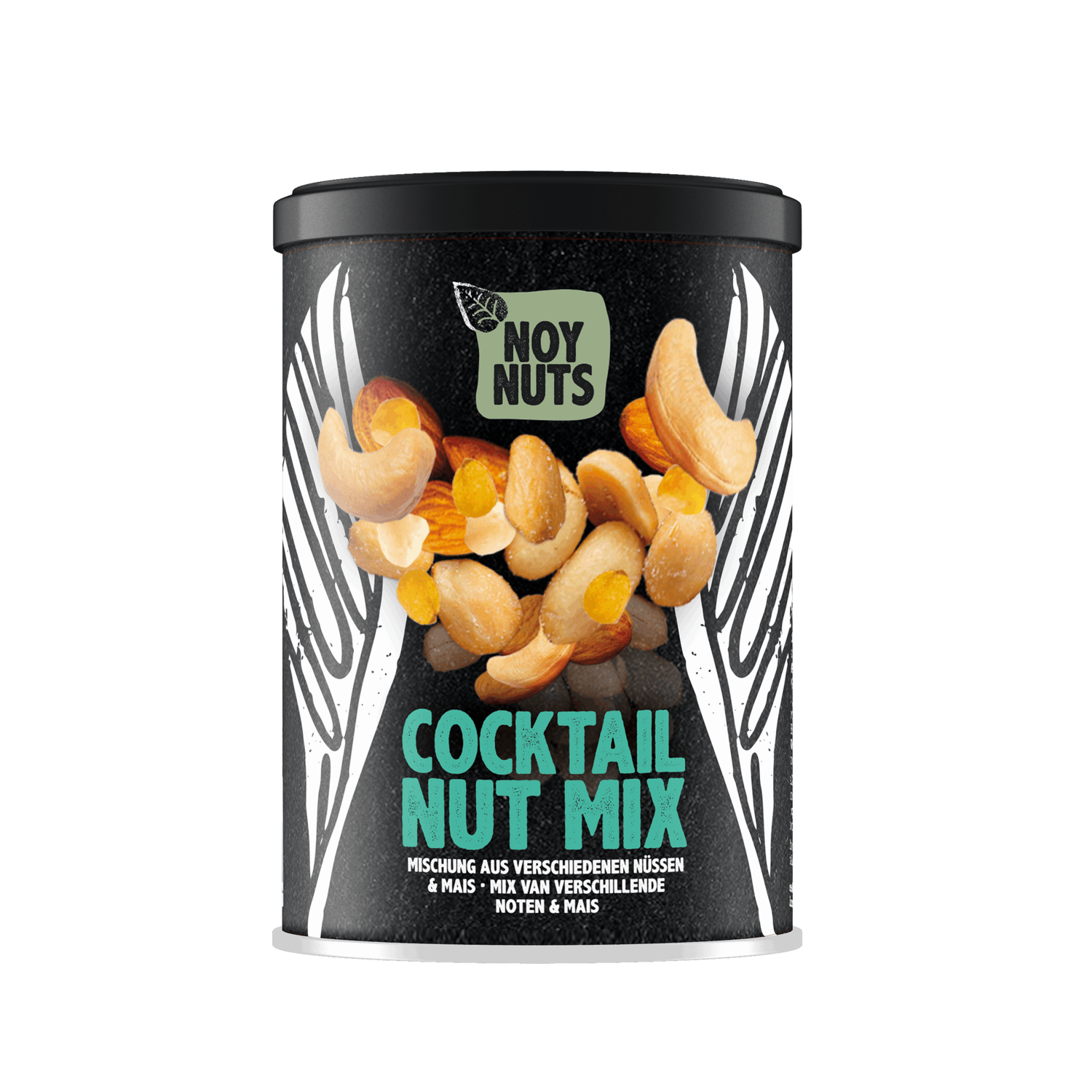 Cocktail Nut Mix Tin Can 100g | Van Oordt The Portion Company