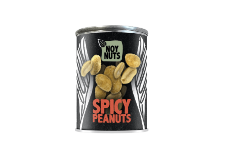 Spicy Peanuts Blik 60g
