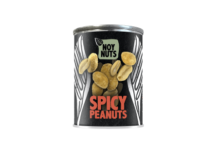 Spicy Peanuts Blik 60g