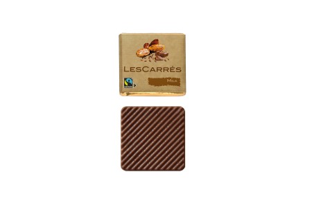 Les Carrés Fairtrade Chocolate Milk 4,5g