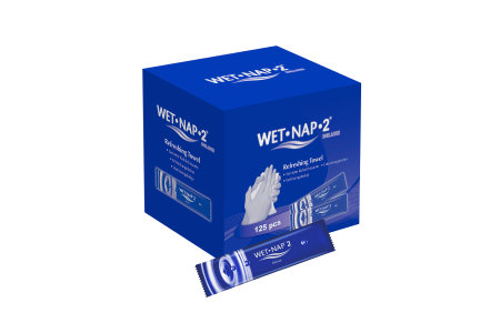 WetNap Serviette Rafraîchissante 125pc