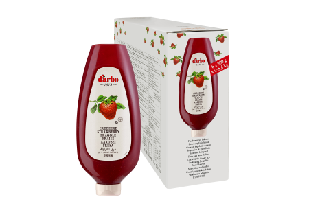 Jam Strawberry Dispenser Bottle 900g