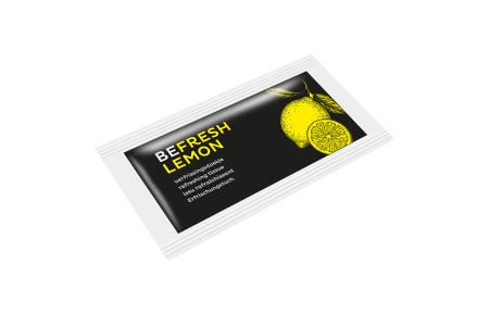 Refreshment Wipe Lemon 1pc