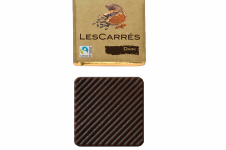 Les Carrés Fairtrade Chocolat Noir 4,5g