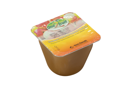 Fruit Purée Apple Apricot Cup 100g