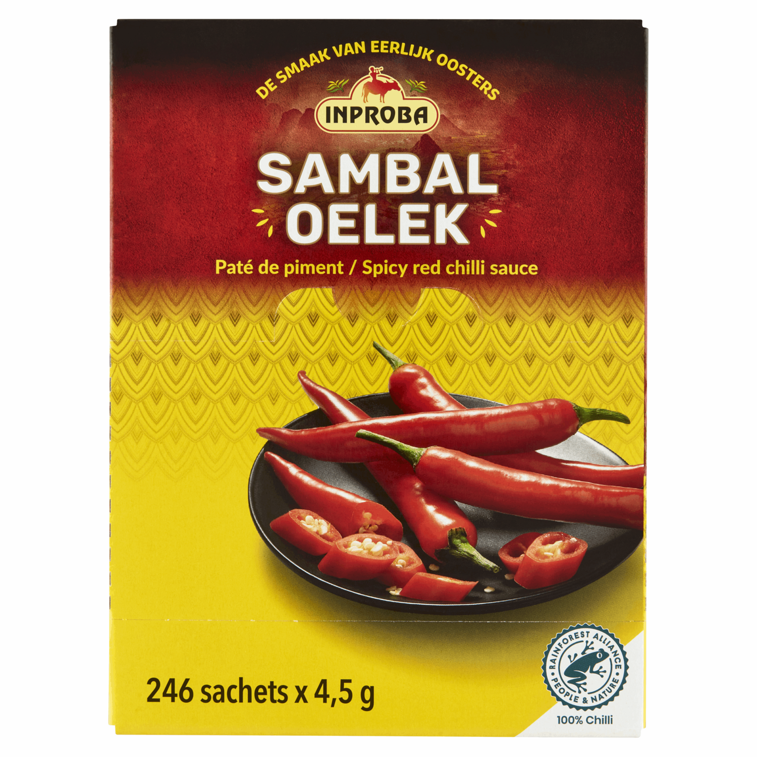 Sambal Oelek Sachet 4,5g | Van Oordt The Portion Company