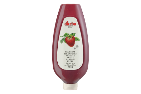 Jam Aardbei Doseerfles 900g