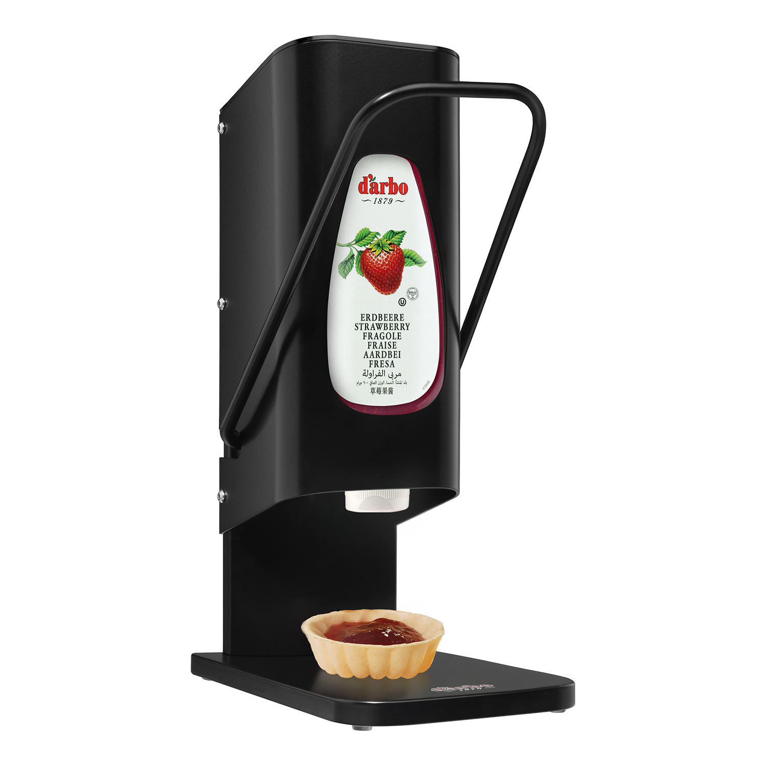 Jam Apricot Dispenser Bottle 900g | Van Oordt The Portion Company