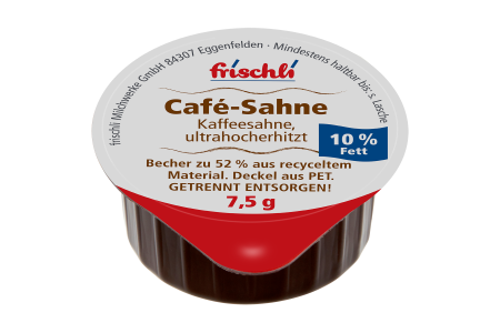 10% Crème Pour Café En Coupelle 7,5g