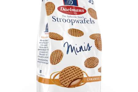 Mini stroopwafels blokbodem