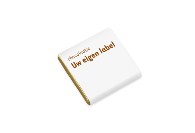 Eigen label chocolade