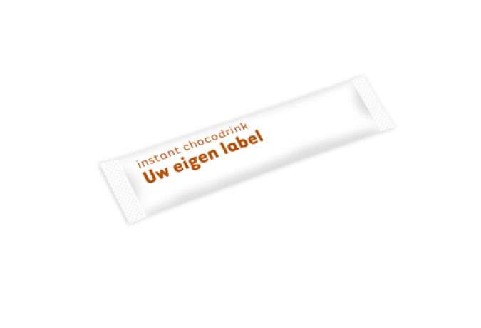 Eigen label instant dranken