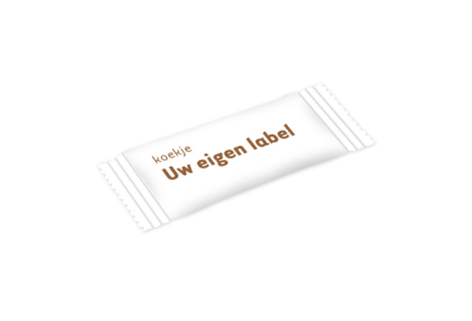 Eigen label koekjes