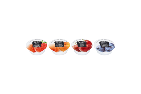 Fruitbeleg assortiment cups 15g